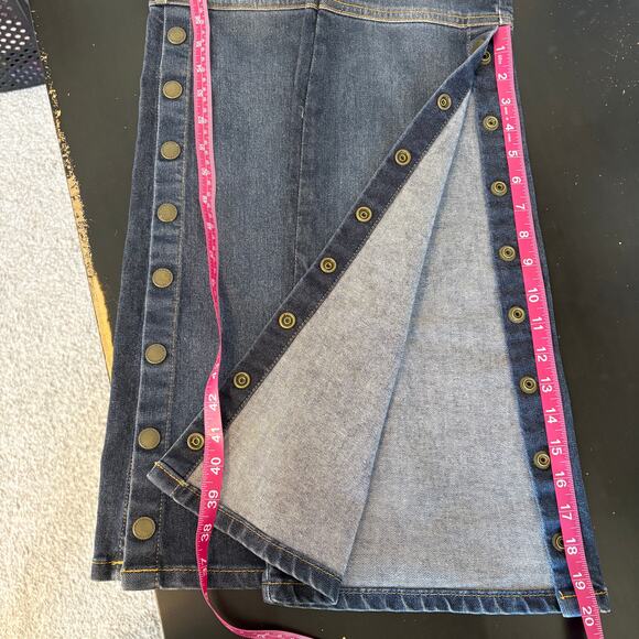 Y2K Polo Jeans Company Stretch Bootcut Snap Sides - Women's Size 6 - Picture 4 of 10